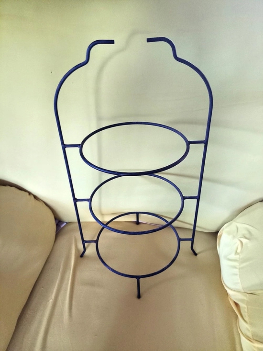 Blue Round 3-Tier Storage Rack
